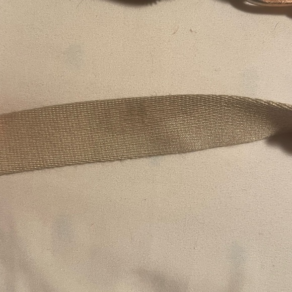 Coach Parker Crossbody Bag In Signature Crème Jacquard W Gold Accents GUC - Picture 14 of 16